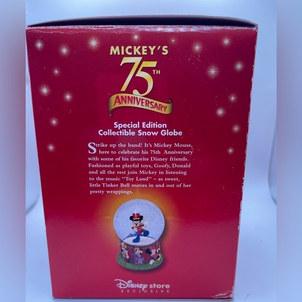 Mickey Mouse 75th Anniversary Disney Special Edition Vintage New Globe Music - Picture 6 of 9